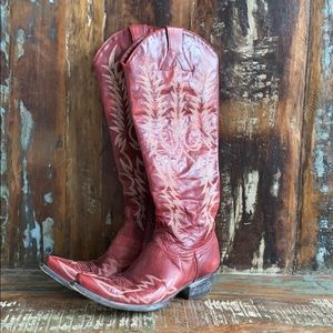 Old Gringo Mayra Bis 18” Red Boots